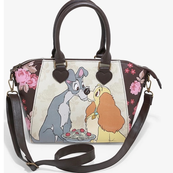 Loungefly Handbags - Loungefly Disney Lady & The Tramp Satchel Bag